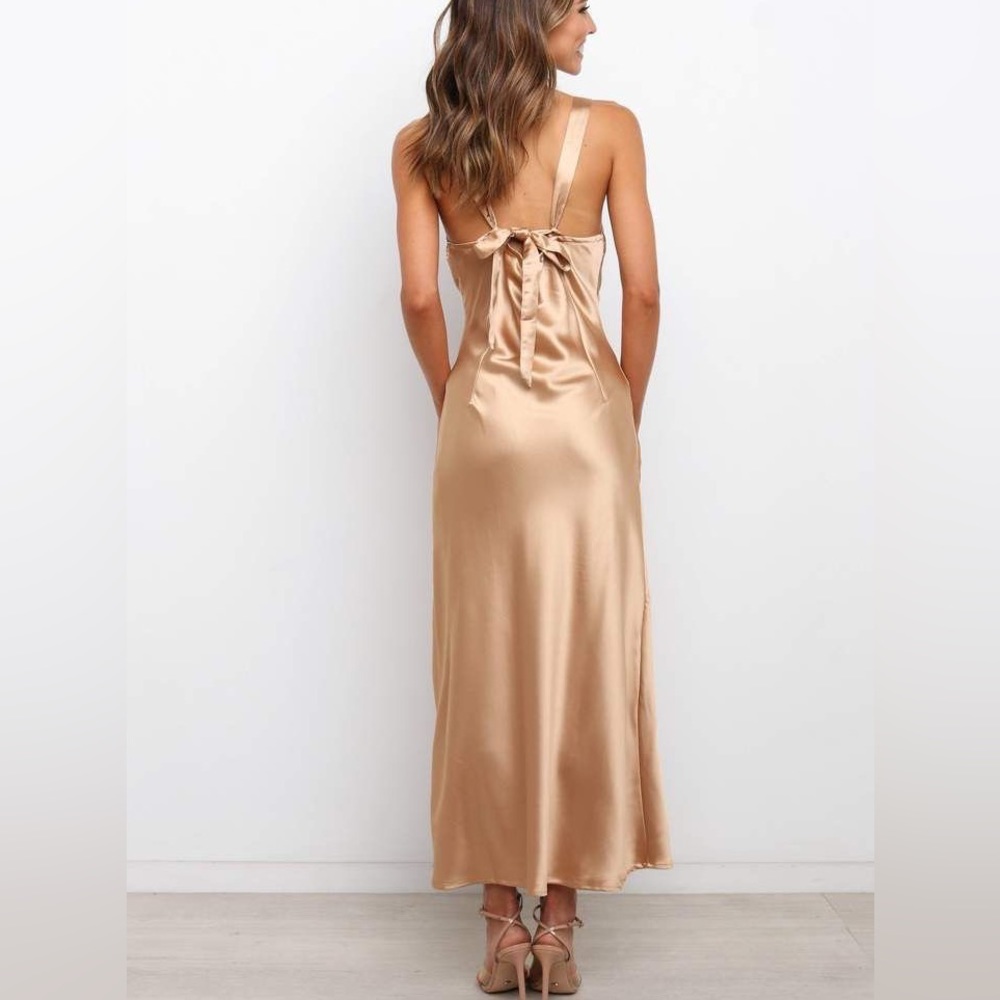 Petal & Pup Surrey Dress Gold Size 4